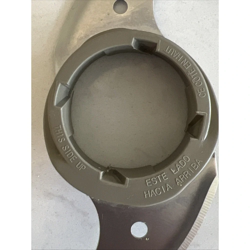 Oster Food‎ Processor 14 Cup FPSTP4263-DFL Chopping Blade (2) Dough Blade